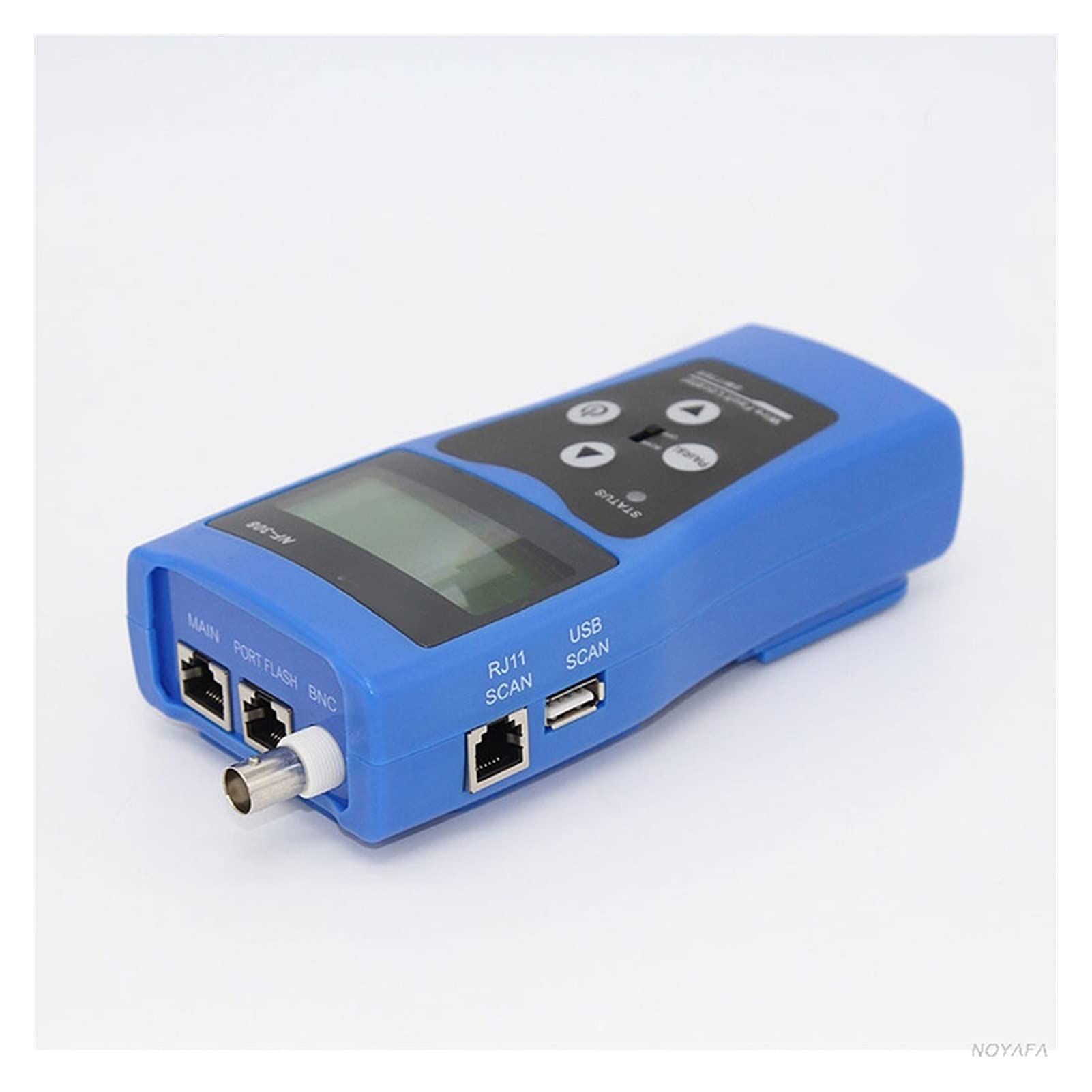 Detector de pared, Probador de cable de monitoreo de red NF-308 Localizador de fallas de alambre LAN Red coacial LAN 5E, 6E Probador de longitud del cable(F-308R)