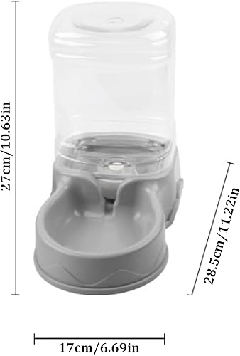 Miniatura 2 de Dispensador automático de agua para gatos de 3.5 litros a prueba de fugas, cuenco de agua automático para gatos, desmontable para mascotas pequeñas,