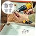 Alipis 4Sets Dowel Transfer Plugs for Woodworking Precision Drill Center for Tenon and Dowels Tools for DIY Carpentry Projects Includes