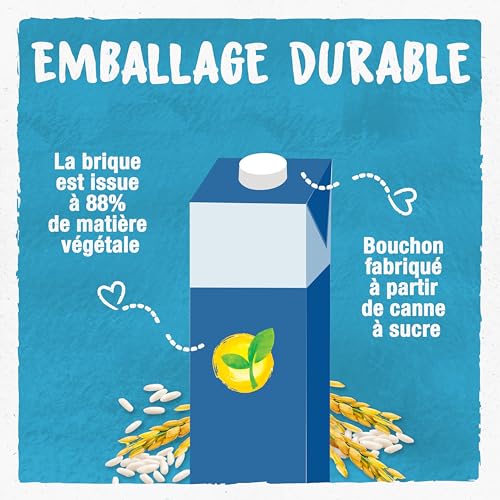 Boisson Végétale Bio Riz Bjorg La Brique De 1 - vue 5