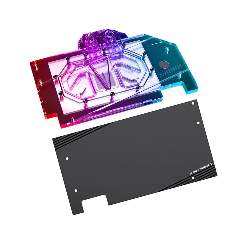 Image of Copper GPU Water Cooling Block GPU Waterblock for ASUS TUF Gaming GeForce RTX 5070 Ti 16GB GDDR7 BTF White OC Edition