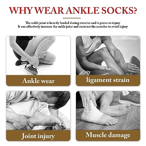 Image of 3Pairs Neuropathy Socks - Soothe Relief Compression Socks 20-30 mmHg - Comprex Ankle Sleeves for Arch Support, Achilles Tendonitis, and Foot Pain Relief (Multicolor, Small)