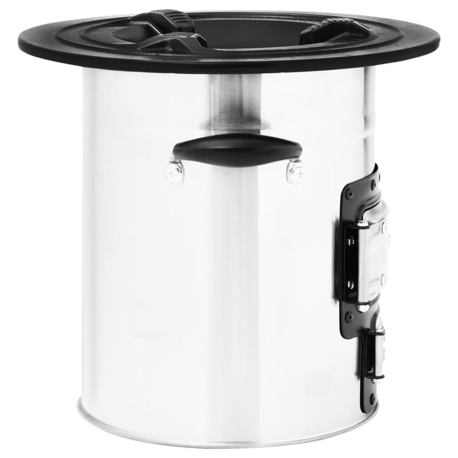 Stufa a Legna da Campeggio Argento 51,5x35x30,5 cm Acciaio Inox,Stufa a Legna compatta per Il Campeggio all'aperto e la Cottura di PIC-nic