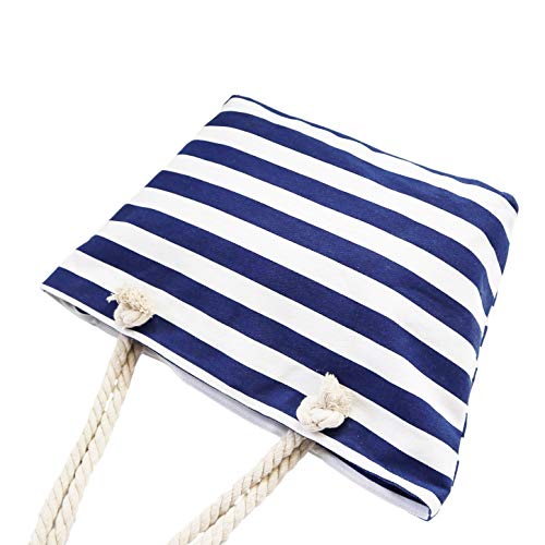 Borsa Shopper Grande da Spiaggia in Tela con