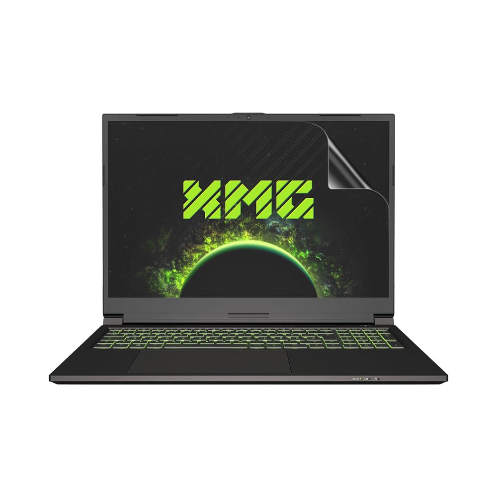 celicious Vivid Invisible Glossy HD Screen Protector Film Compatible with XMG Focus 16 XFO16M22 [Pack of 2]