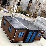 Solarbetriebenes Tiny House, Fertighaus Modular Tiny Home, Faltbares Haus