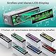 Autoradio Bluetooth, Wistrue Auto Radio Bluetooth mit 7 Farben Licht Einstellbar 1 Din Autoradio FM/2USB/AUX/TF MP3 Player Unterstützt iOS und Android