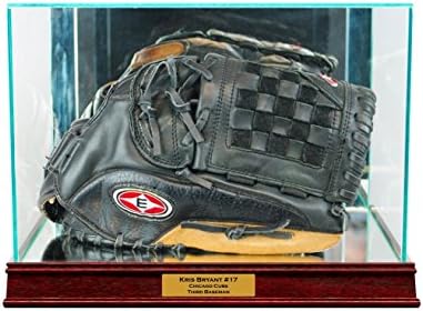 Perfect Cases Rectangle Baseball Glove Display Case with Sport Moulding