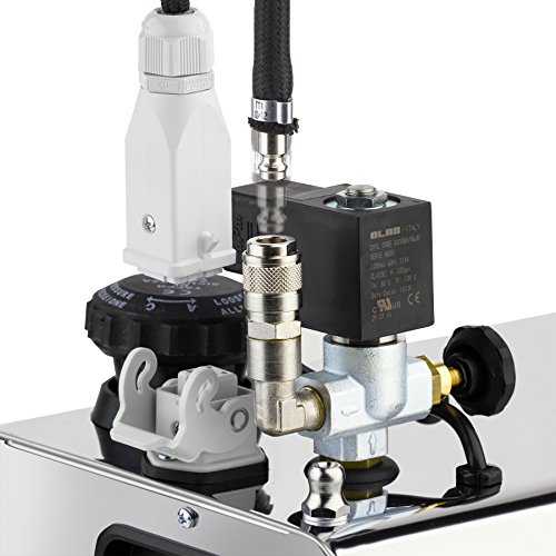 Reliable 4000IS Iron Station 50 PSI, Aluminium Soleplate, 4 Safety System, Pressure Gauge, Reset Thermostat, 2.5 L Water Capacity Ironing System with 7' Steam Hose and Iron Silicon Pad Made in Italy - Thumbnail 2