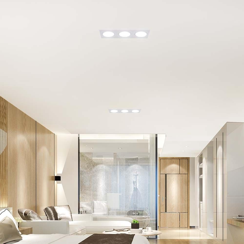 VT-441 Recessed LED Spotlight GU10 IP20 White - Image 2