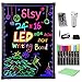 Slsy Illuminated LED Message Writing Board, 24'X16