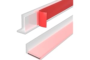 39-Inch Self-Adhesive Shower Door Water Deflector for Seamless Protection