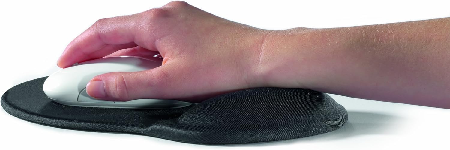 Durable 574858 Ergonomiczna podkładka pod mysz Mouse Pad Ergotop Gel, opak. 1 sztuka, kolor antracytowy.