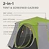 Coleman Tent Octagon, 6 to 8 Man Festival Dome Tent, Waterproof Family Camping Tent with Sewn-in Groundsheet
