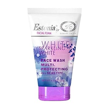 Estonia Sparkling White Multi Protecting Face Wash For Refreshed, Smooth and Healthy Skin, 130g