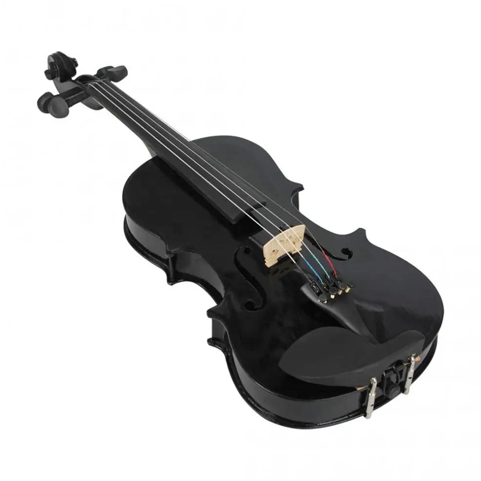 Kit Di Violino Professionale Violino Acustico Leggero Nero A Grandezza Naturale 4/4 Con Custodia E Archetto Per Principianti Di Violino
