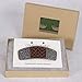 Celtic Knot Hair Clip, Hand Crafted Metal and Leather Barrette Made in the USA with a Large 80mm Clip by Oberon Design