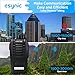 Imagen de eSynic 6PCS Walkie Talkies de Larga Distancia con Auriculares Walkie-Talkie Profesional 16 Canales 1500mAh con Cargador USB Soporta VOX para Sobrevivir en el Campo Ciclisimo