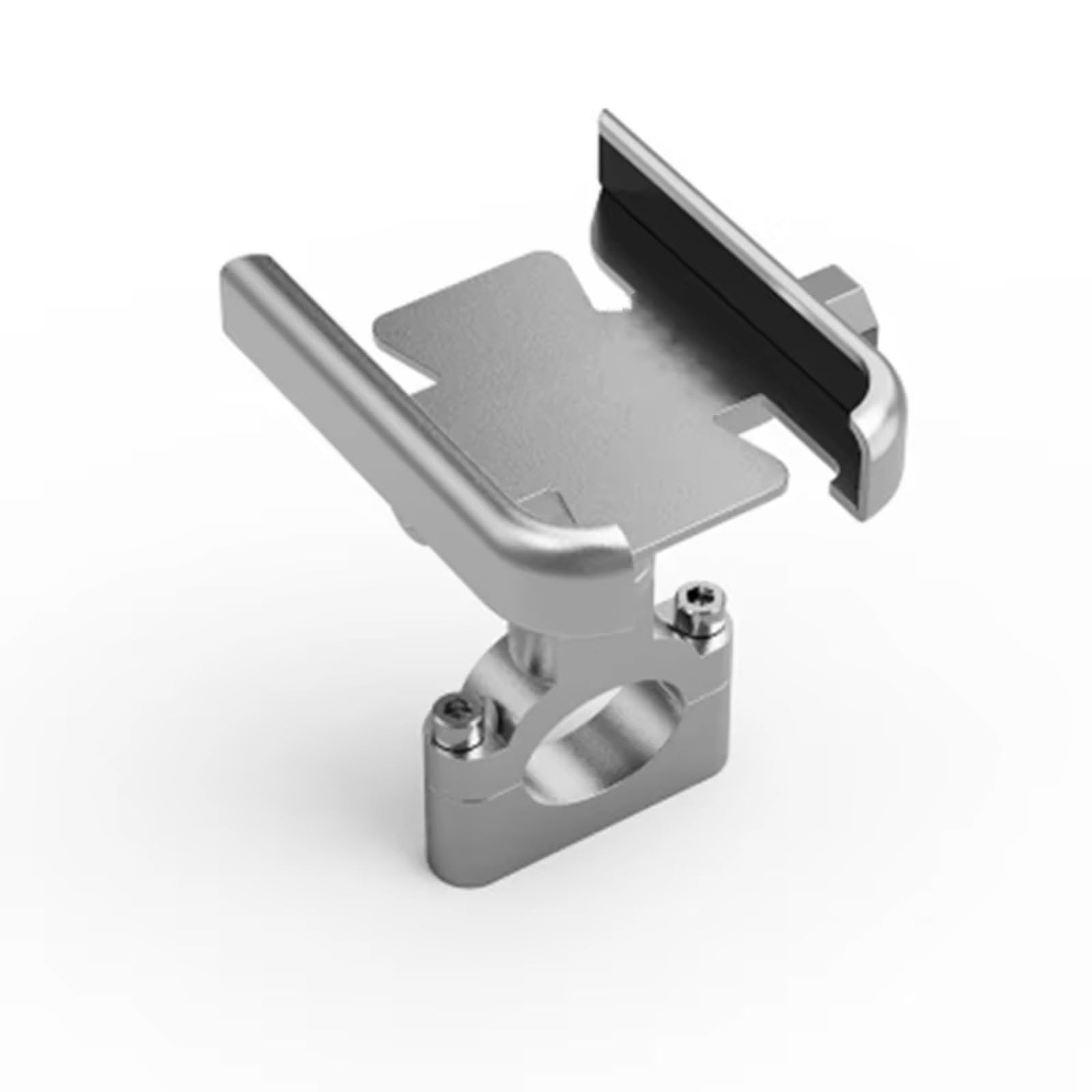 Support De Navigation GPS Compatible Avec Ducati Pour Monster 696 796 795 821 M1100 Pour Multistrada 950 1200S Accessoires De Support De Navigation GPS Pour Téléphone De Moto(Silver,Handlebar)