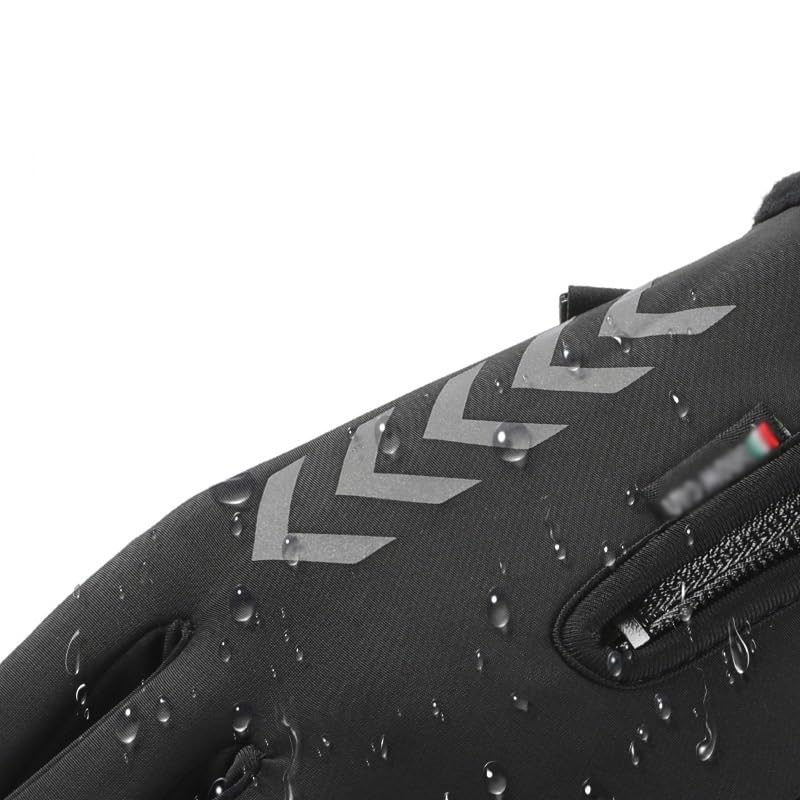 Gants chauds de cyclisme contre le gel et la pluie fine - 2