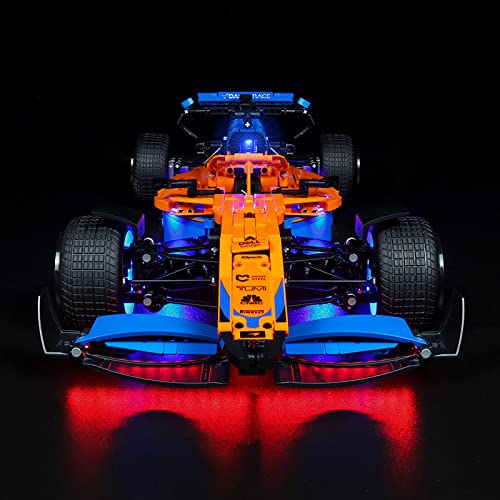 VLites LED Bleuchtung Kompatibel mit Lego 42141 McLaren Formel 1 Rennwagen(Ohne Bausteinen Modell) – Bild 4