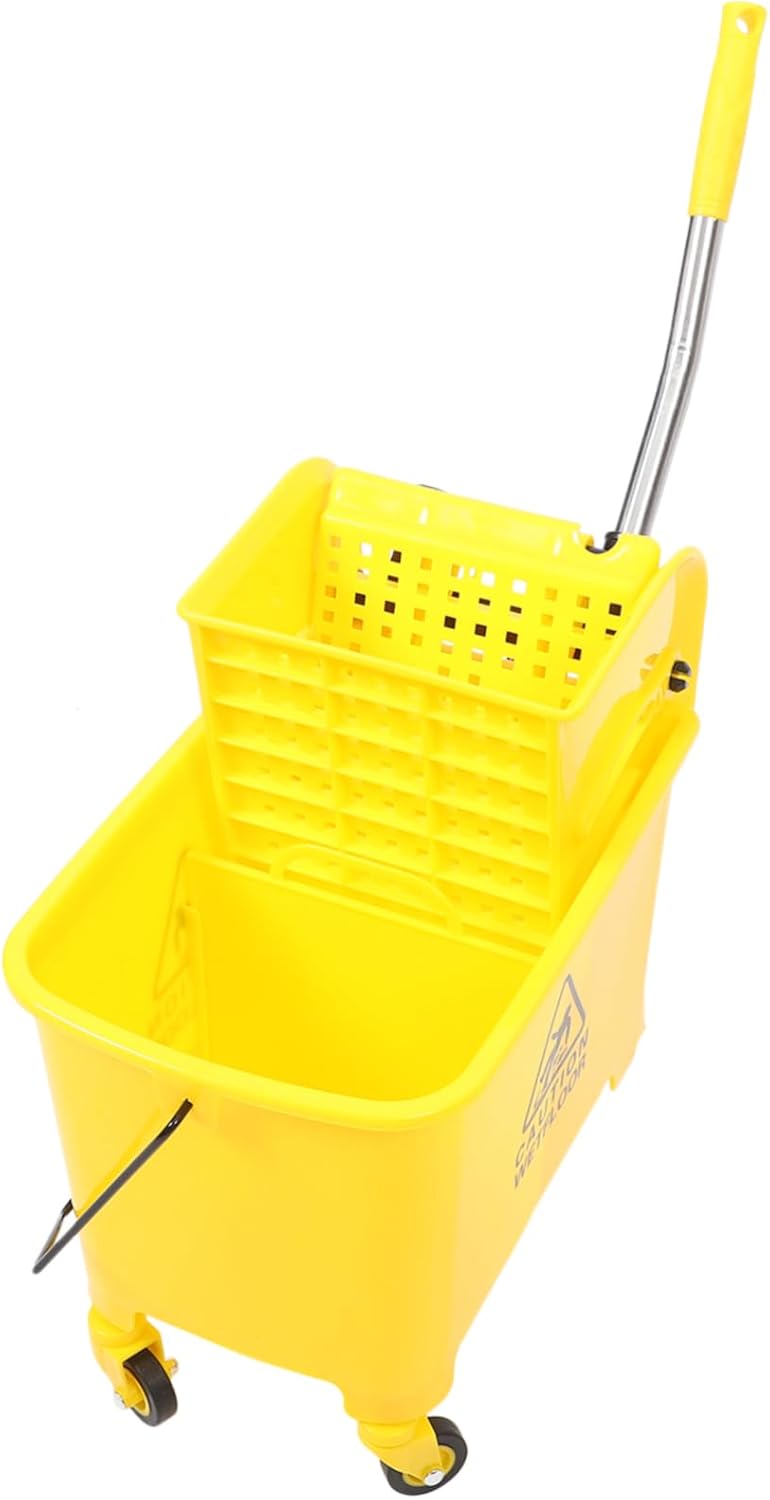 Floor Mop and Bucket Squeegee Bucket Mop Wheel Commercial Plastic Wheel