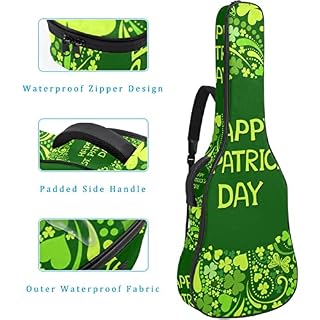 Hondank Housse de protection épaisse en éponge imperméable pour guitare acoustique, électrique, basse, guitare classique… - Les Beatles, Paul McCartney, John Lennon, RIngo Starr, George Harrison Hondank Housse de protection épaisse en éponge imperméable pour guitare acoustique, électrique, basse, guitare classique… – Image 4