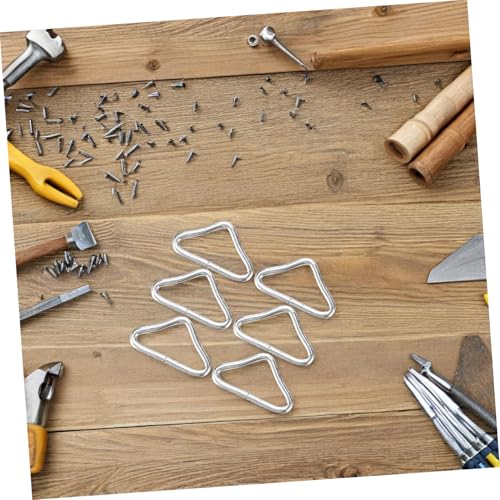 Accessoires de réparation pour tapis de trampoline HEMOTON - 72 boucles triangulaires - 4