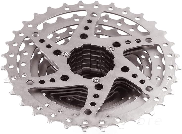 Miniatura 4 de GIORIS Casete MTB 8 velocidades 11-32T 11-36T 11-40T 11-40T 11-42T Casete de bicicleta de relación amplia Piñón de casete de bicicleta compatible