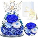 Rose eternelle, longue durée: Confectionnées à partir de roses 100 % fraîches et préservées avec soin, rose eternelle ces roses conservent leur beauté pendant 3 à 5 ans. Symboles d'amour éternel, elles constituent un cadeau unique et attentionné pour les femmes, c'est une merveilleuse façon d'exprimer son amour.