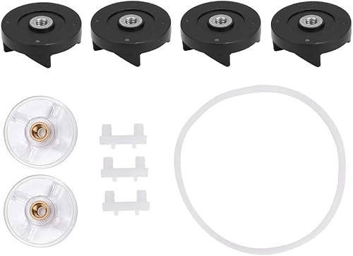 Accesorios de 6 engranajes base bala engranaje de repuesto y pieza de repuesto de engranaje de cuchilla para Magic Bulle Blender 250w Juicer