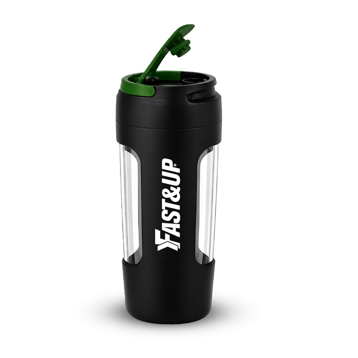 FAST&UP Protein Shaker Bottle 600ml Leakproof BPA-Free, Mixer Cup with Wire Ball-image-14