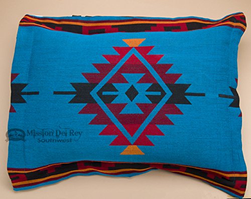 Mission Del Rey Western Bedding Collection - Tesuque Blue Sham