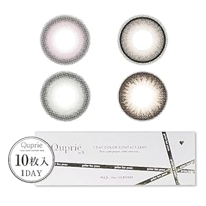 [ Rちゃん プロデュース ] カラコン キュプリエ ワンデー Quprie 1day【1箱10枚入】