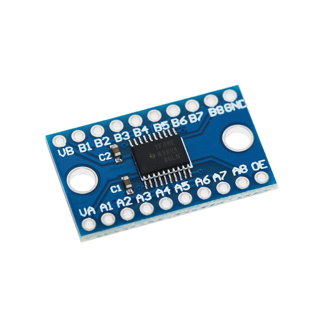 5 Pezzi TXS0108E 8 Canali Convertitore di Livello Logico Bidirezionale Alto Duplex Shifter 3,3 V 5 V