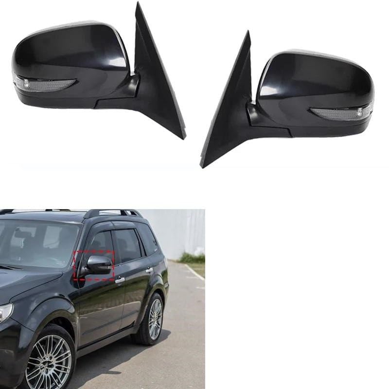 Rétroviseur électrique Subaru Forester 2012 droit rabattable avec clignotant - 2