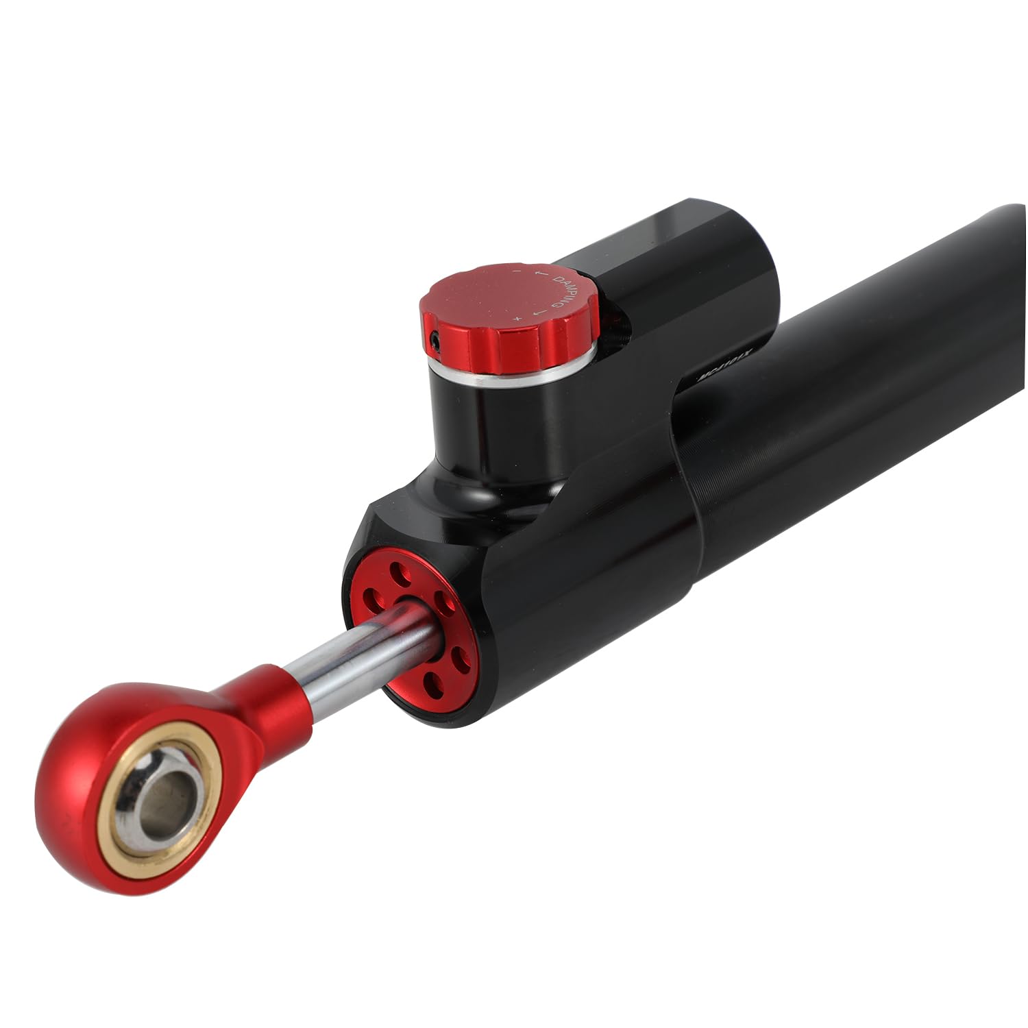Amortiguador Dirección Patinete Eléctrico Universal para Skycore for JGH Patinete Eléctrico E-Scooter Rojo