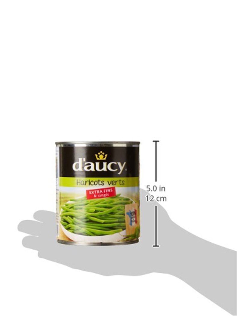 D'Aucy Haricots Verts Extra Fins, 440g