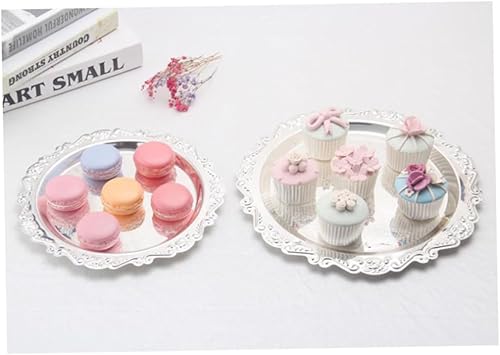 Miniatura 4 de Mini molde para magdalenas, 6 piezas para pastelería, fruta, boda, bandeja de metal exquisita para aperitivos, fiestas, diámetros, decoración de