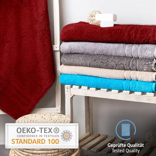 Serviette de sauna gris anthracite pour vos moments de spa à la maison