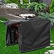 Cyrank Generatorabdeckung, verdicken Sie die Generatorzeltabdeckung während des Laufens, kompatibel mit universeller tragbarer Generatorabdeckung für den Außenbereich 35 x 26 x 28 Zoll(Schwarz)