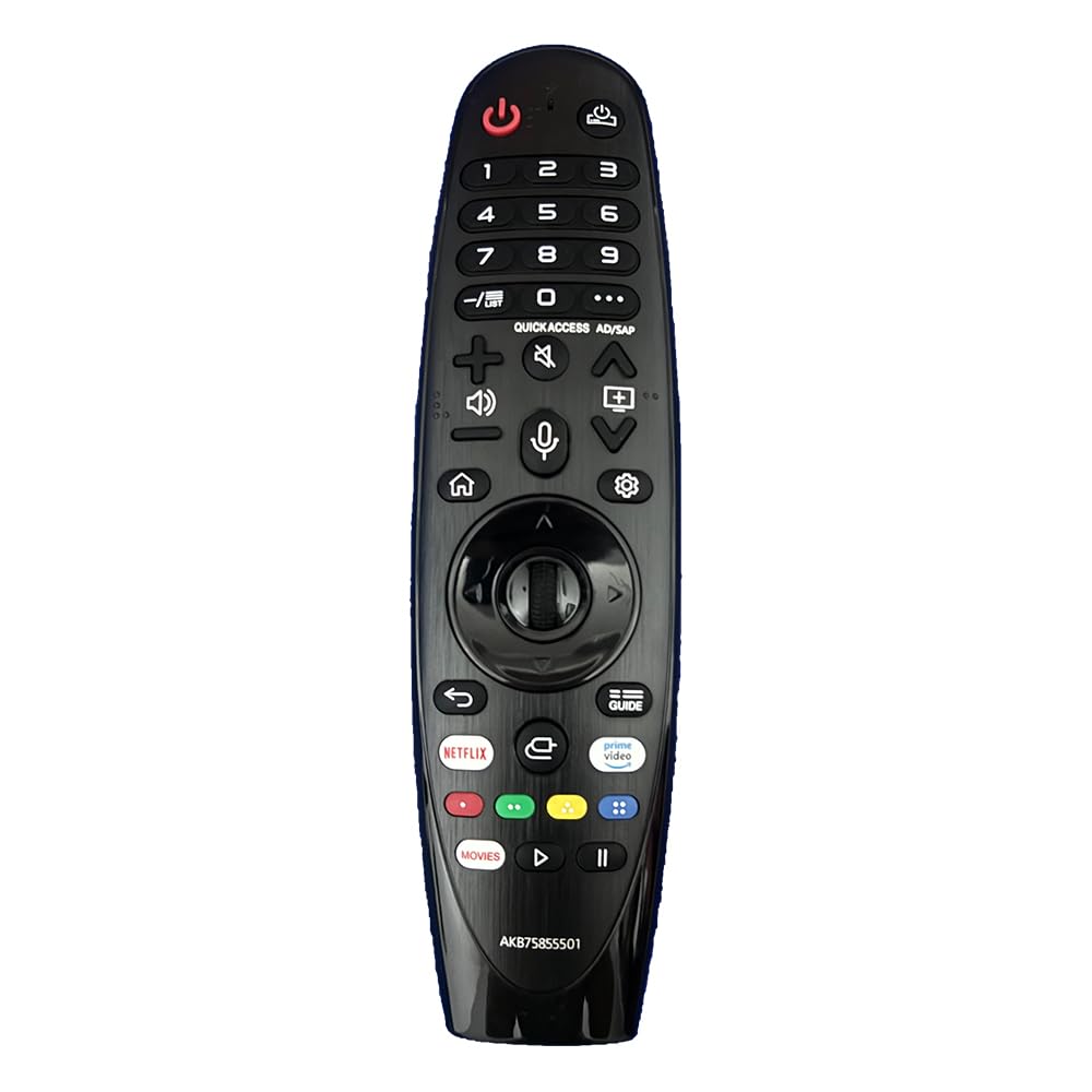 RESORB LED 703 Non VOICE Remote for LG Magic Smart LED TV with Scroll Mouse Pointer, Google (no Pairing Required). Compatible with MR 20 GA, AKB75855501. Match buttons with your remote before placing.
