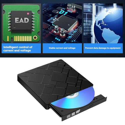 Disque optique portable et graveur DVD externe ordinateur USB 3.0 - 3