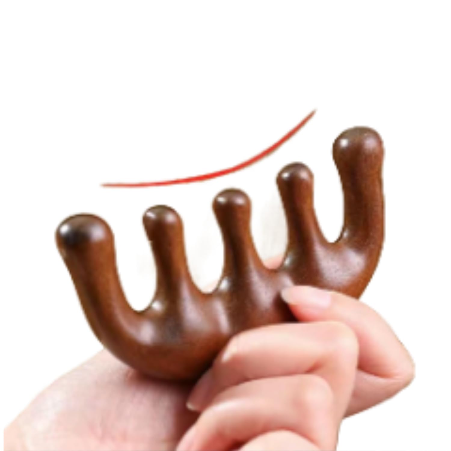 Hair Scalp Massager Scalp Massage Comb Natural Handmade Massage Comb Wooden Comb for Men and Women