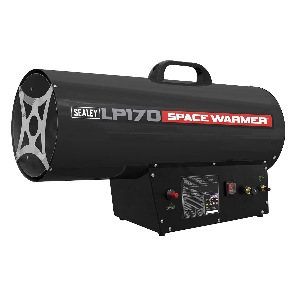Sealey LP170 Space Warmer Propane Heater 102,000-170,000Btu/hr
