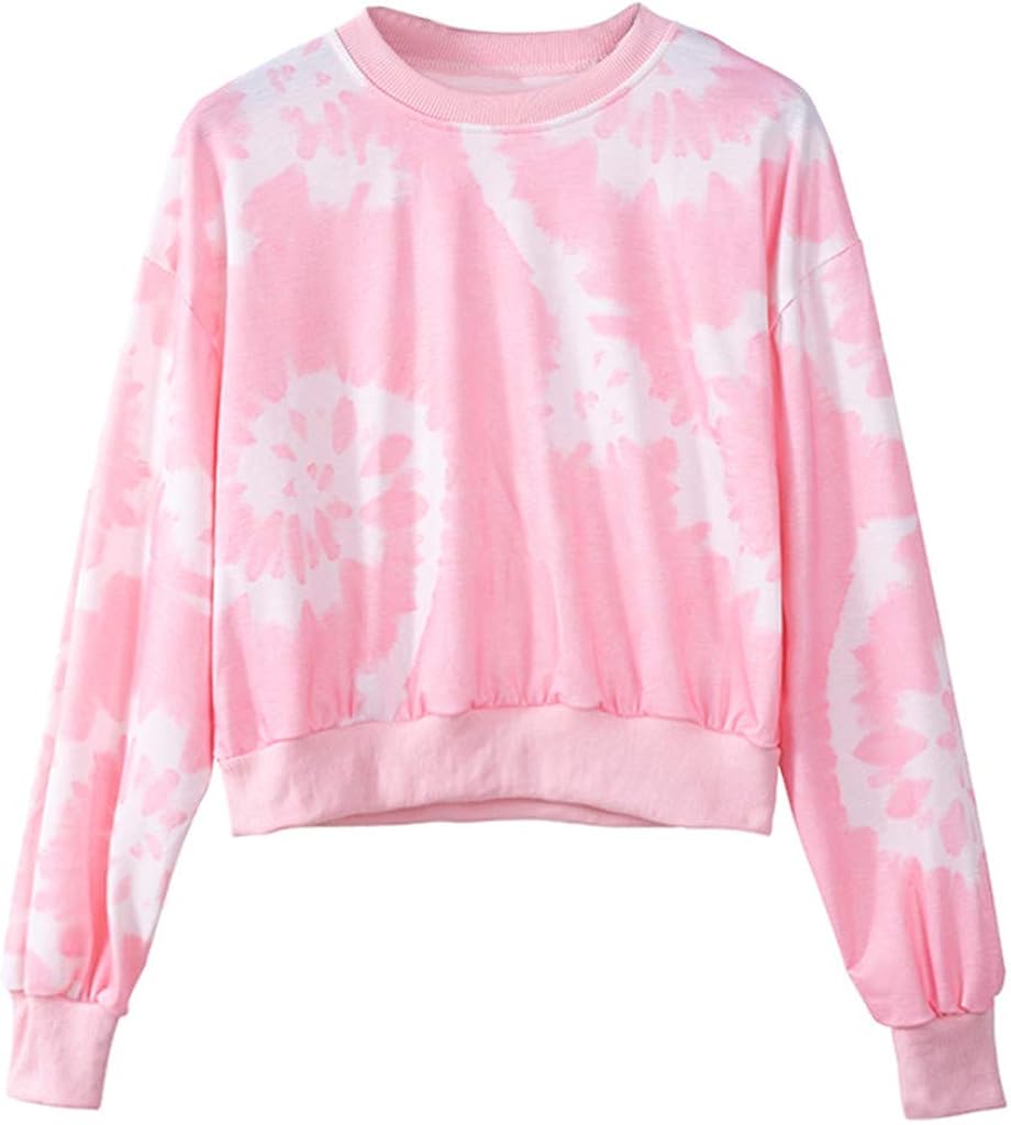 Tie dye pink sweater Clearance