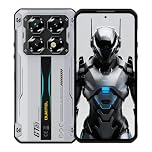 OUKITEL WP60 Smartphone Rugged 5G, Display 7.2" HD+, Batteria 10000mAh, Fotocamera 108MP, Visione Notturna, Gorilla Glass 5, IP68/IP69K, RAM 16GB+32GB,SILVER