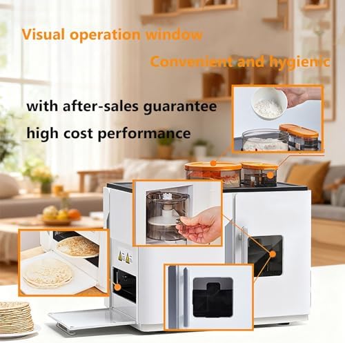 1800W Fully Automatic Pancake Machine for Home & Commercial Use, Touch Screen Control, Efficient, User-Friendly Design for Perfect Pancakes Every Time