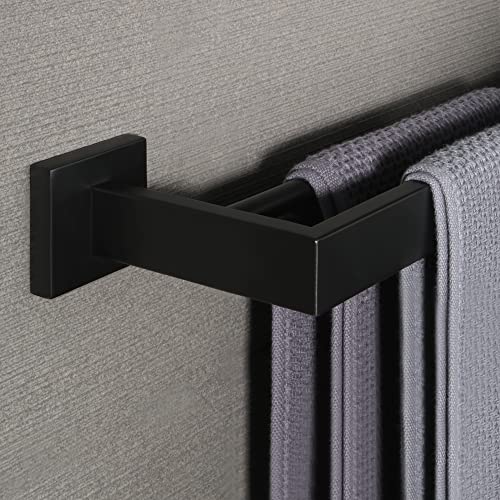 Alise Bath Towel Bars Towel Rack Towel Holder For Bathroom,Wall Mount 24-Inch Double Towel Hanger Rail,Gyt2060-B Sus304 Stainless Steel Matte Black #TOP5