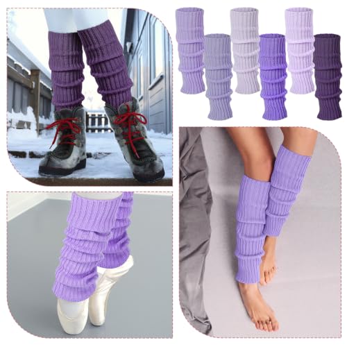 Image of Sintege 6 Pairs Leg Warmers for Girls Women